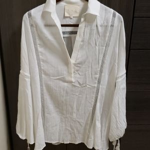 The Jet Set Diaries white tunic